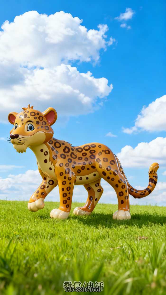 獵豹雕塑 獵豹雕塑